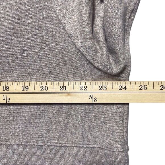 J.JILL Pure Jill Cashmere Cardigan Sweater Size 2X Beige Long Line V-Neck Button - Picture 14 of 16